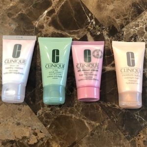 Clinique Cleansers and Moisture Surge